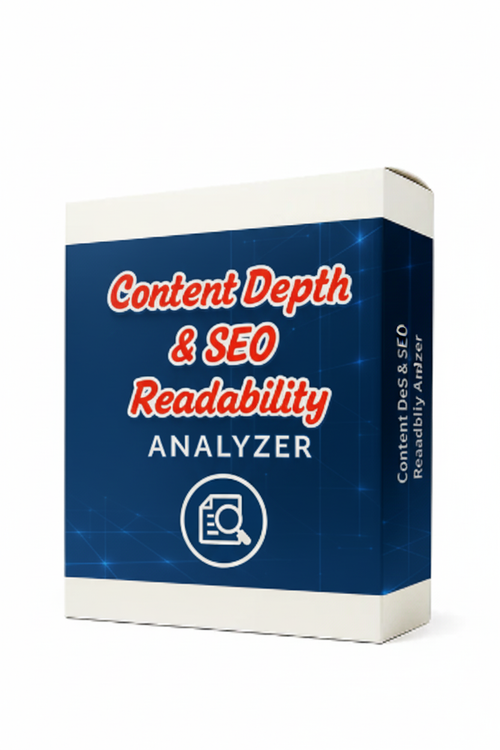 Content Depth & SEO Readability Analyzer