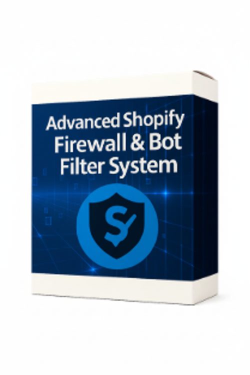 Advanced Shopify Firewall & Bot Filter System