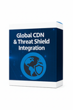 Global CDN & Threat Shield Integration